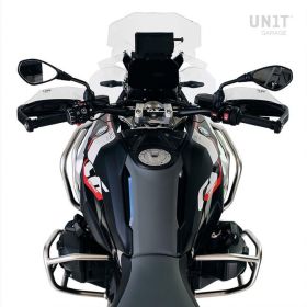 Barres de protections BMW R1300GS - Unit Garage Heavy Duty Silver