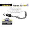 Ligne complète Titane Homologué Triumph Daytona 660 - Arrow 71507VL