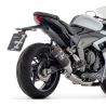 Ligne complète Alu Noir Homologué Triumph Daytona 660 - Arrow 71507VAN