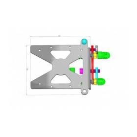 Support de plaque latéral BMW R1200 NINE T