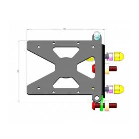 Support de plaque latéral Harley-Davidson FXFBS FAT BOB 114