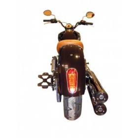 Support de plaque latéral Indian 999 Scout Sixty