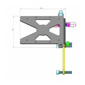 Support de plaque latéral Indian FTR 1200