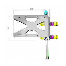 Support de plaque latéral Harley-Davidson STREET / DYNA / STREET - Access Design