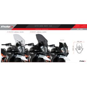 Bulle Touring KTM 890 SMT 2023+ / Puig 21869