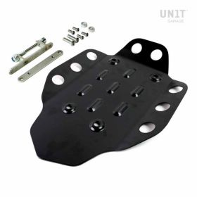 Sabot moteur Alu Noir BMW R12, R12 NineT - Unit Garage 1407BL+A21