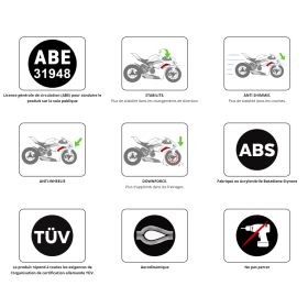 Ailerons frontaux BMW M1000R (2023+), S1000R (2021+) / Puig 21135