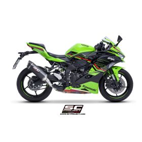 Échappement carbone Kawasaki Ninja ZX-4R (2024) / SC1-S SC Project K42A-125C