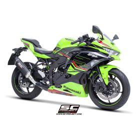 Échappement carbone Kawasaki Ninja ZX-4R (2024) / SC1-S SC Project K42A-125C