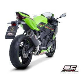 Échappement carbone Kawasaki Ninja ZX-4R (2024) / SC1-S SC Project K42A-125C