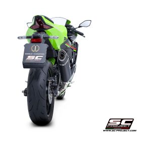 Échappement carbone Kawasaki Ninja ZX-4R (2024) / SC1-S SC Project K42A-125C