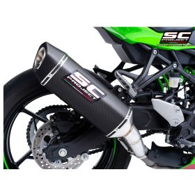 Échappement carbone Kawasaki Ninja ZX-4R (2024) / SC1-S SC Project K42A-125C