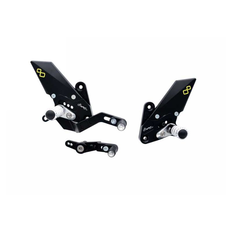 Commandes reculées réglables/repliables sélection standard Yamaha MT-09 / LIGHTECH FTRYA017W