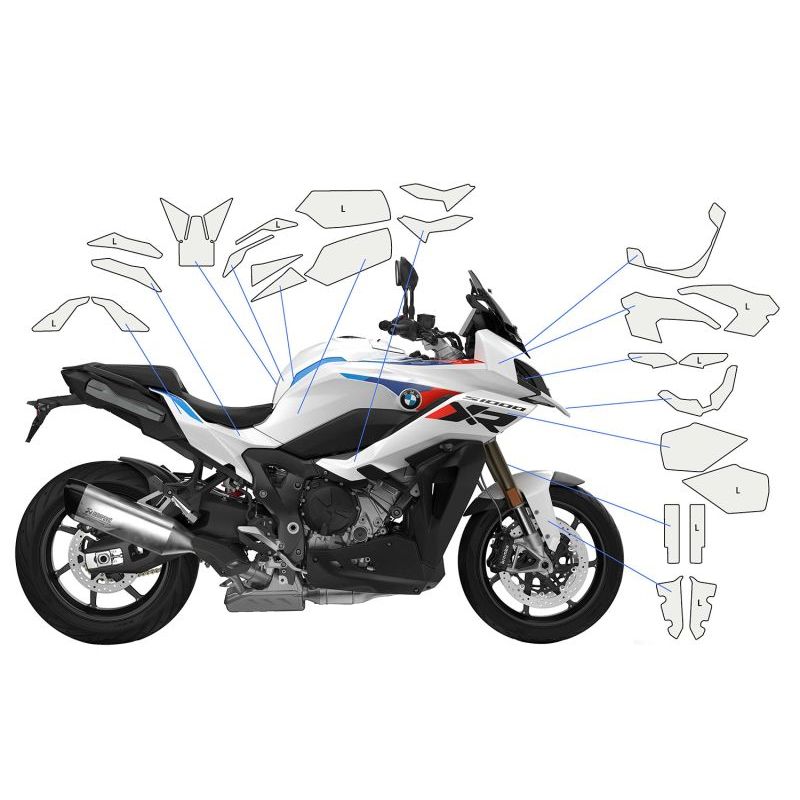 Kit protection de peinture Wunderlich pour BMW S1000XR 2024