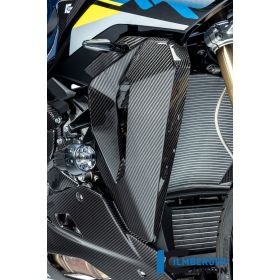 Cache refroidisseur d'eau droit Ilmberger Carbon pour BMW S1000XR / M1000XR