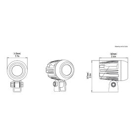 Éclairage additionnel LED 10W DM DENALI DNL.DM.050