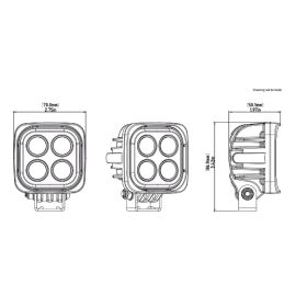 Eclairage additionnel LED 10W S4 DENALI DNL.S4.050