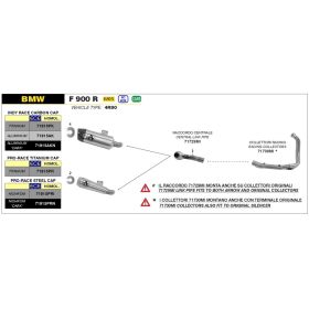 RACCORD CENTRAL RACING BMW F900R / F900XR - ARROW