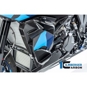 Cache de refroidisseur d'eau gauche Ilmberger Carbon BMW S1000XR / M1000XR 2024