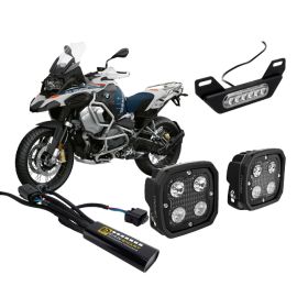 Kit éclairage BMW R1200, R1250 - D4 DENALI DNL.07.KIT.002