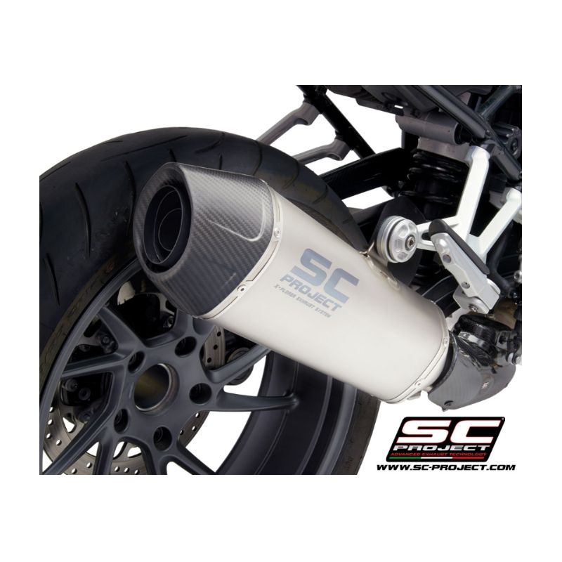 Silencieux BMW R1200RS 17-18 / SC Project X-Plorer II Titane - B29A-122T