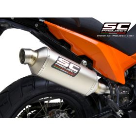 Silencieux Titane homologué KTM 890 SMT - Rally Raid SC Project KTM15C-100T