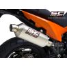 Silencieux Titane homologué KTM 890 SMT - Rally Raid SC Project KTM15C-100T