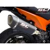 Silencieux carbone homologué KTM 890 SMT - SC Project SC1-R KTM15C-91C