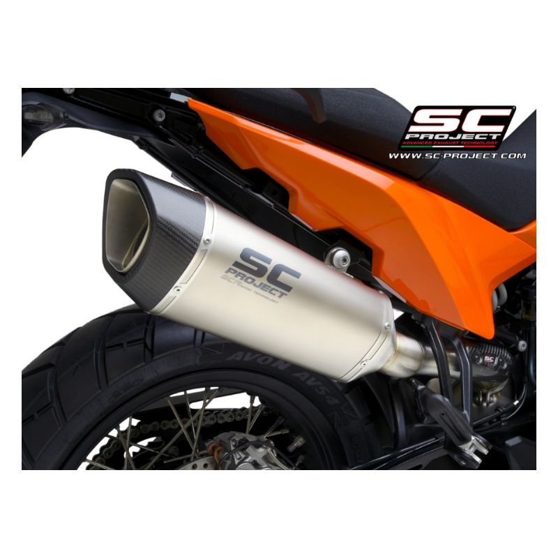 Silencieux Titane homologué KTM 890 SMT - SC Project SC1-R KTM15C-91T