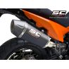 Silencieux carbone homologué KTM 890 SMT - SC Project X-Plorer II KTM15C-121C