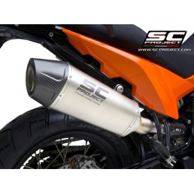 Silencieux Titane homologué KTM 890 SMT - SC Project X-Plorer II KTM15C-121T