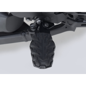 Repose pieds pilote BMW R1250GS, R1300GS - SW Motech EVO Noir - FRS.07.112.10302/B