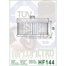 Filtre a huile Hiflofiltro HF144