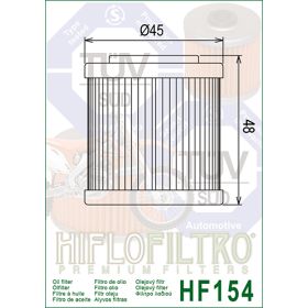 Filtre a huile Hiflofiltro HF154