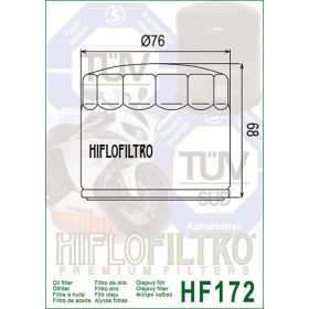 Filtre a huile Hiflofiltro HF172C