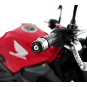 Embouts de guidon RG Racing (BE0108BK) pour motos Honda