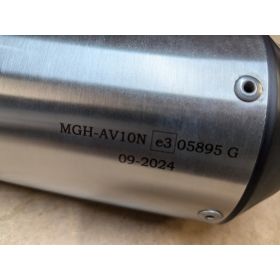 Silencieux homologué Avion X-Exhaust MISTRAL MOTO-GUZZI V100 STELVIO