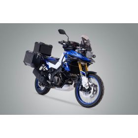 Kit bagagerie Suzuki V-Strom 1050DE / SW Motech Aventure Black