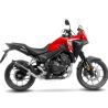 Silencieux homologué HONDA NX500 - LV One Black Edition Leovince 14314EB