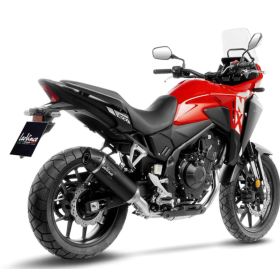 Silencieux homologué HONDA NX500 - LV One Black Edition Leovince 14314EB