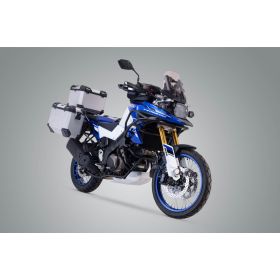 Kit bagagerie Suzuki V-Strom 1050DE / SW Motech Aventure Argent