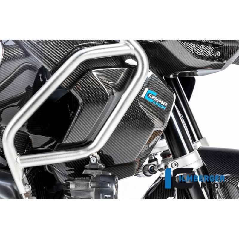 Cache radiateur d'eau droit BMW R1250 GS - Ilmberger Carbon