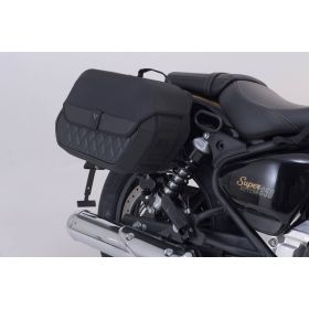 Support latéral gauche SW Motech pour Royal Enfield Super Meteor 650