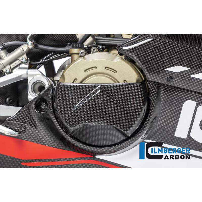 Cache d’embrayage brillant Ducati Panigale V4 22-24 – Ilmberger Carbon