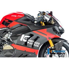 Panneau latéral de carénage côté droit brillant Ducati Panigale V4 22-24 – Ilmberger Carbon