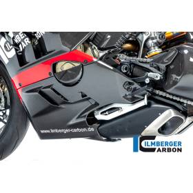 Carénage inférieur côté gauche brillant Ducati Panigale V4 22-24 – Ilmberger Carbon