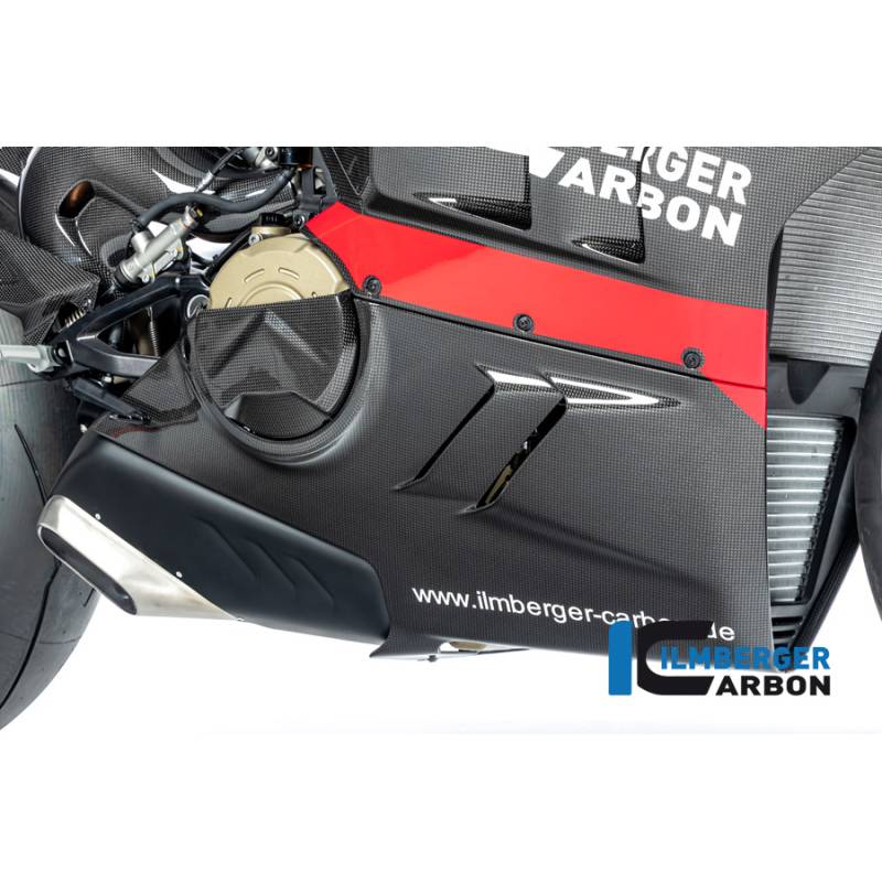 Carénage inférieur côté droit brillant Ducati Panigale V4 22-24 – Ilmberger Carbon