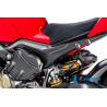 Couvercle de sous-cadre gauche mat Ducati STREETFIGHTER V4 / V4 S 20-24 - ILMBERGER CARBON