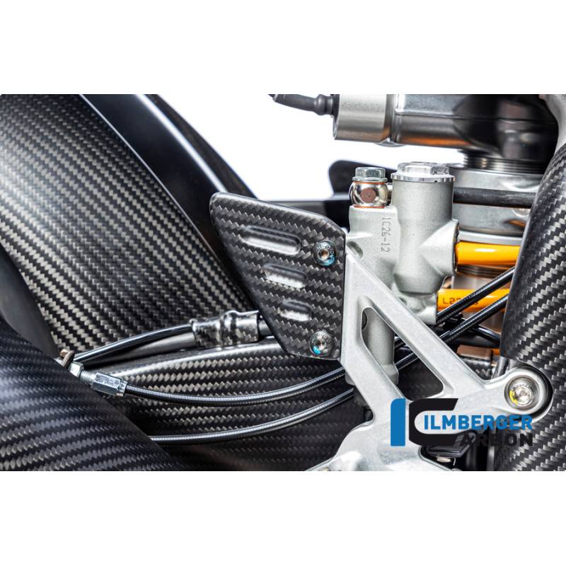 Protection de talon droite mate Aprilia RSV4 1100 à partir de 2021 - Ilmberger Carbon