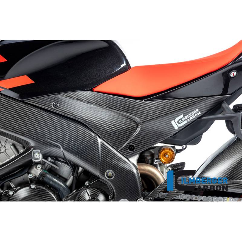 Panneau latéral côté gauche mat Aprilia RSV4 1100 à partir de 2021 - Ilmberger Carbon